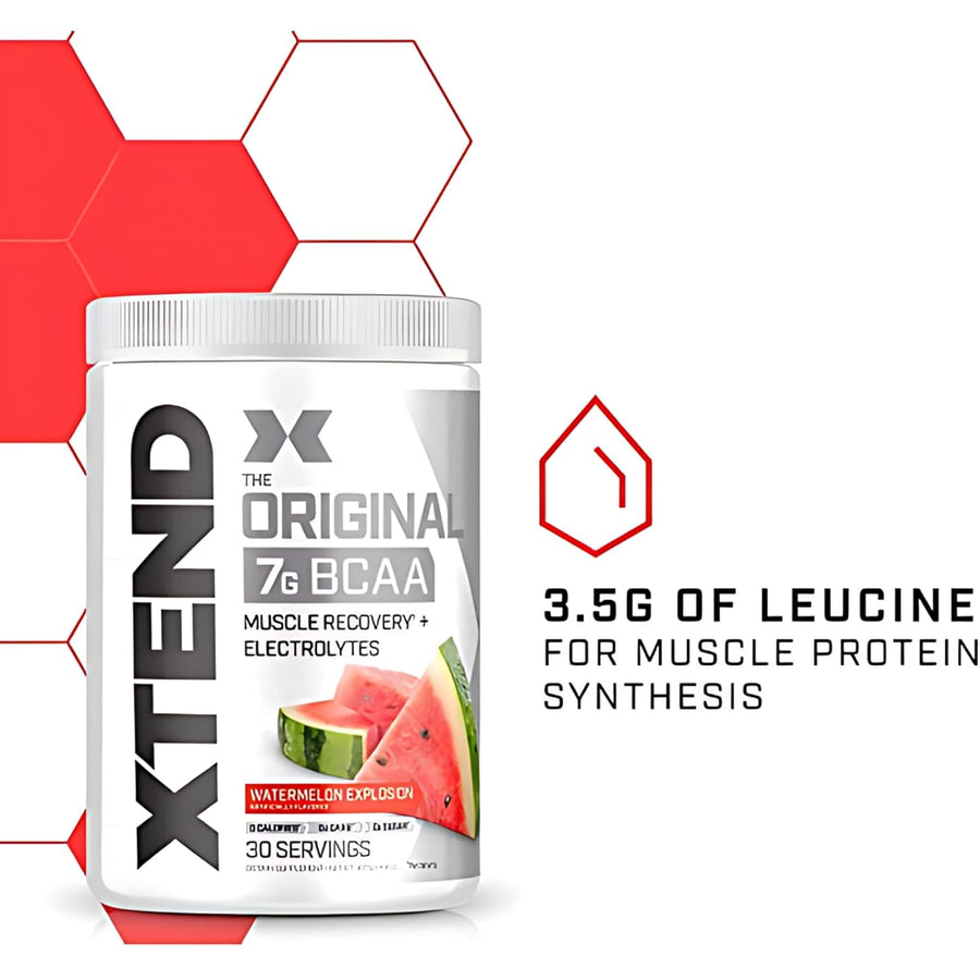 XTEND Original BCAA | 30 Servings | Watermelon Explosion | 7g BCAAs