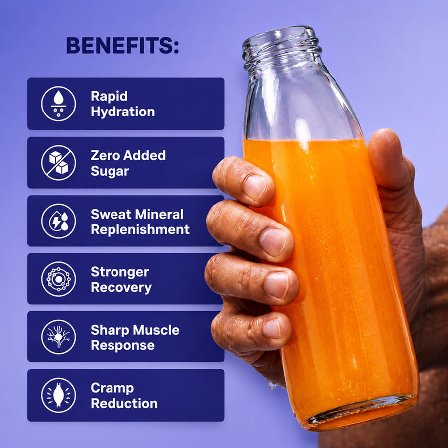 OSMO Electrolyte Powder | 270g (45 Servings) | Valencia Orange | Zero Sugar