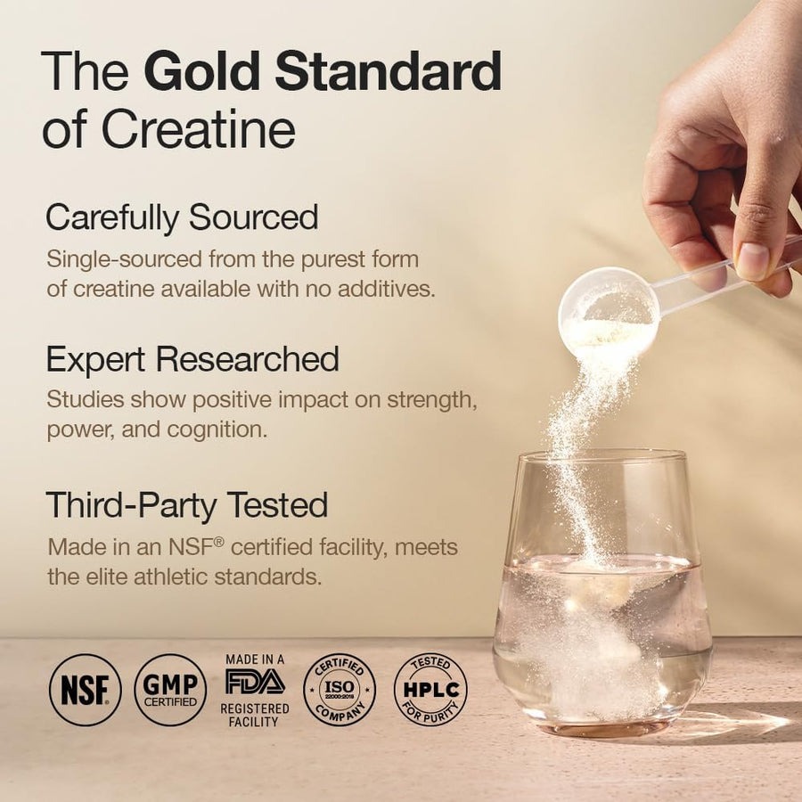 Wellbeing Nutrition Creatine+ – 100g | Unflavoured | 30 Servings | 2:1 Creatine Monohydrate + HCL | 300mg Taurine | HPLC-Tested, Ultra Pure | Micronised for Muscle Strength, Recovery & Cognition