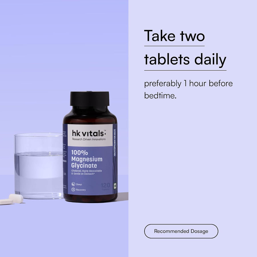 hk vitals 100% Magnesium Glycinate 1880mg