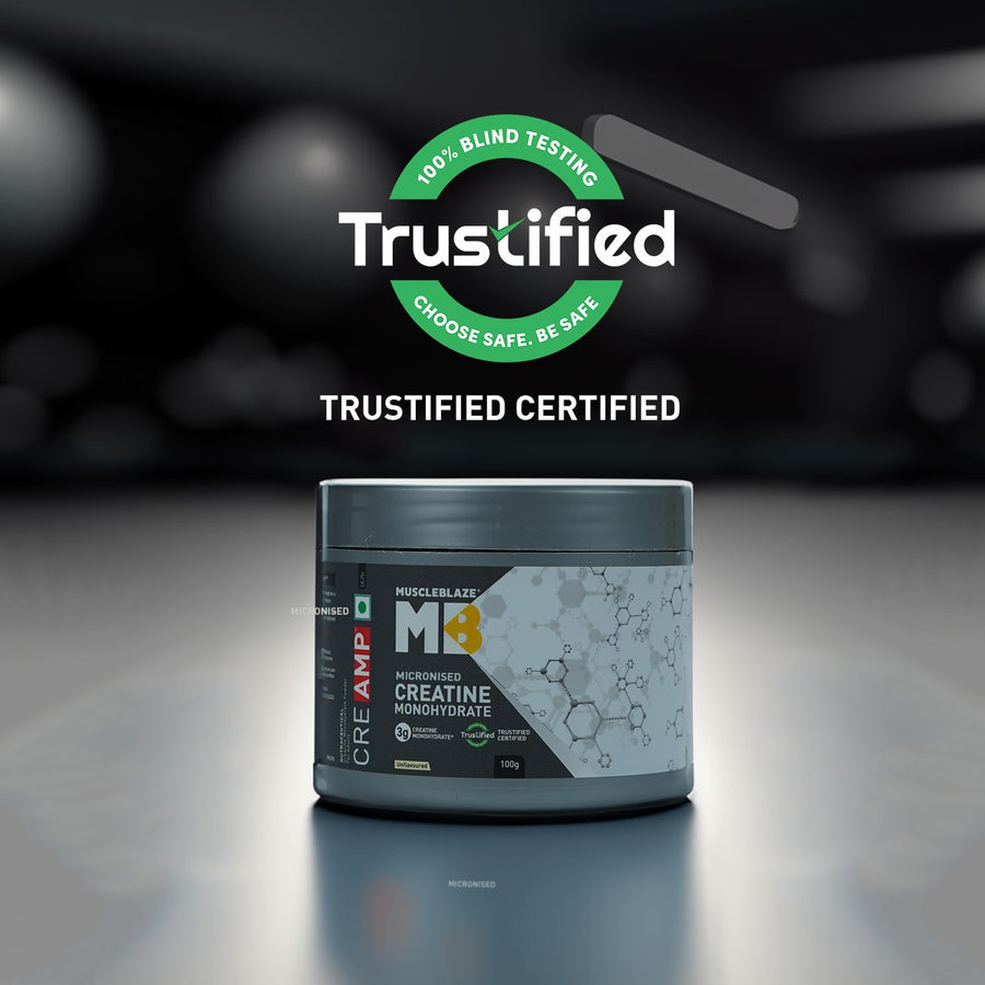 MuscleBlaze Micronised Creatine Monohydrate CreAMP Powder — product image 2