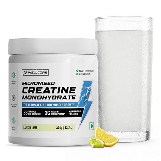 Wellcore Pure Micronised Creatine Powder – 33 Servings & 307g