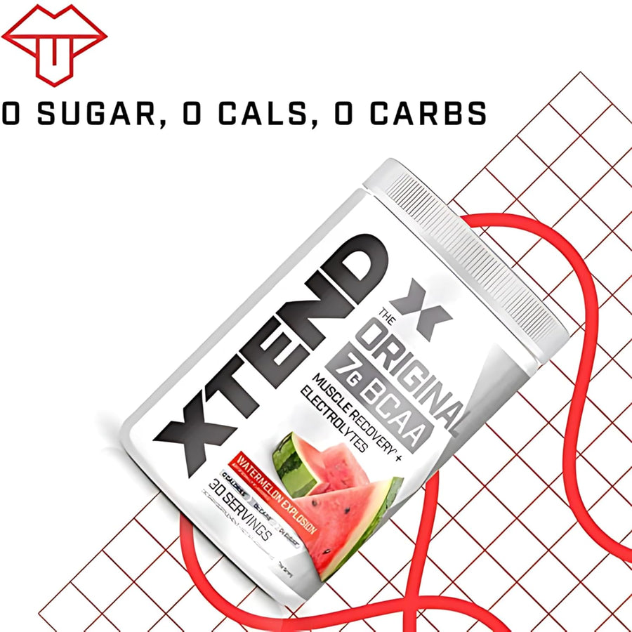 XTEND Original BCAA | 30 Servings | Watermelon Explosion | 7g BCAAs