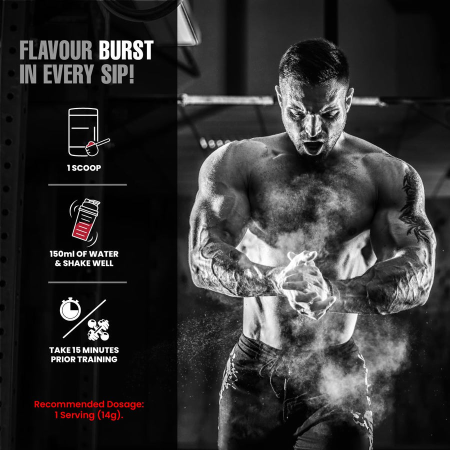 Bigmuscles Nutrition Karnage Black Pre Workout – 420g | 30 Servings | Sex On The Beach | 7000mg L-Citrulline | 150mg Natural Caffeine | 1000mg Nitrosigine® | Soy-Free, Gluten-Free
