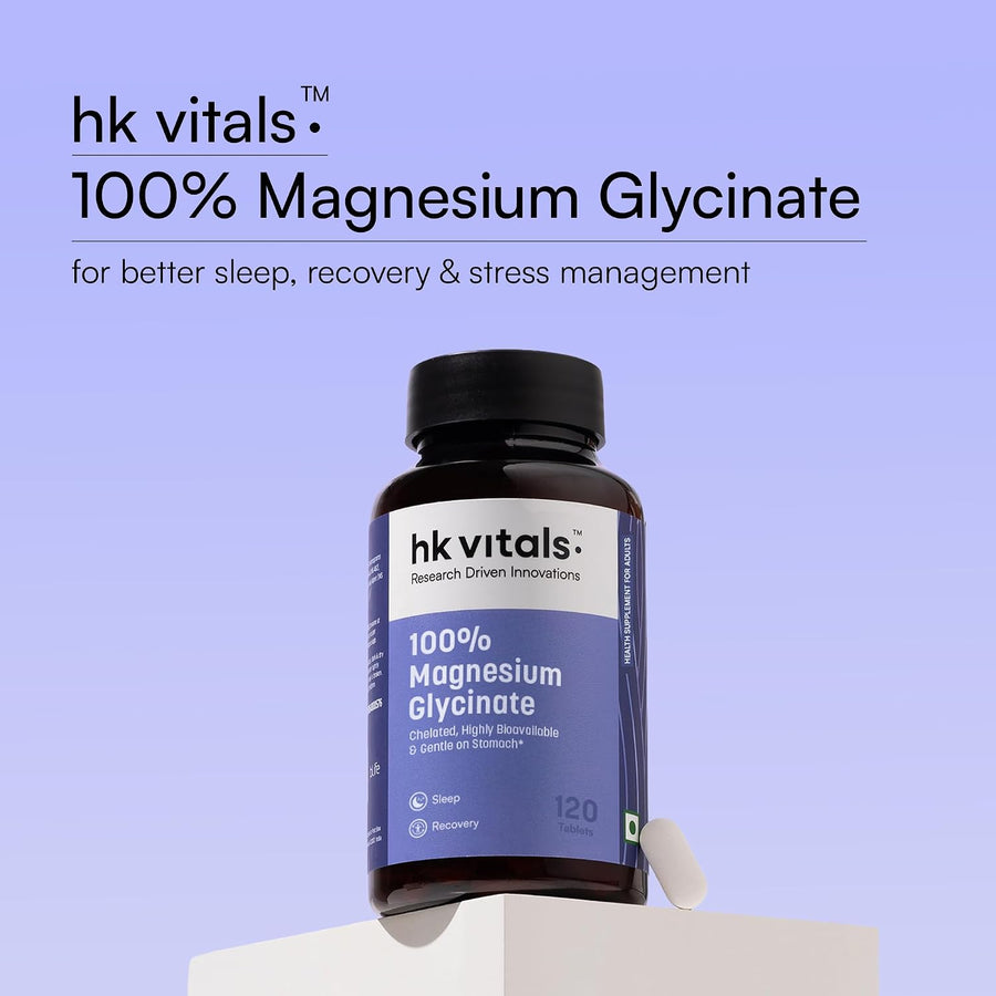 hk vitals 100% Magnesium Glycinate 1880mg