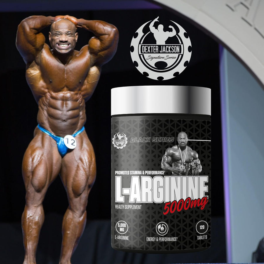 Dexter Jackson Signature Series Black Series L-Arginine 5000mg - 120 Tablets