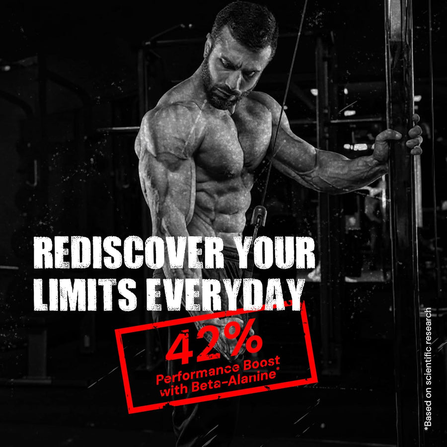 Nutrabay RageX Pre-Workout | 360g (30 Servings) | Cola | 200mg Caffeine