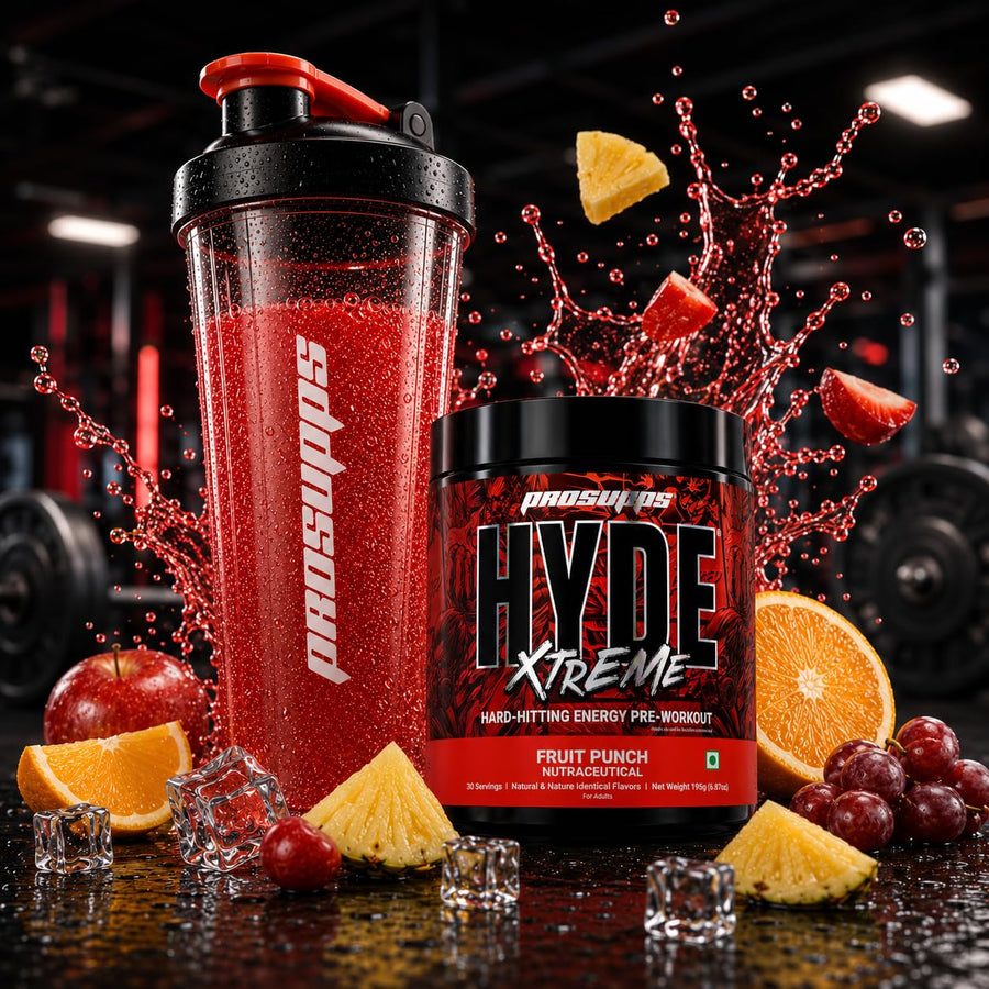 ProSupps HYDE Xtreme | 30 Servings | Fruit Punch | Hard-Hitting Energy Pre-Workout