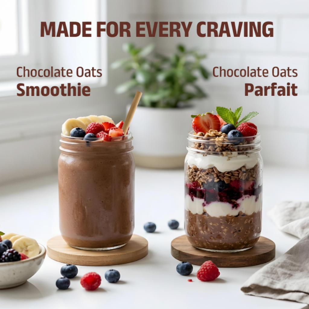 Pintola High Protein Oats – Chocolate Flavor | 1kg