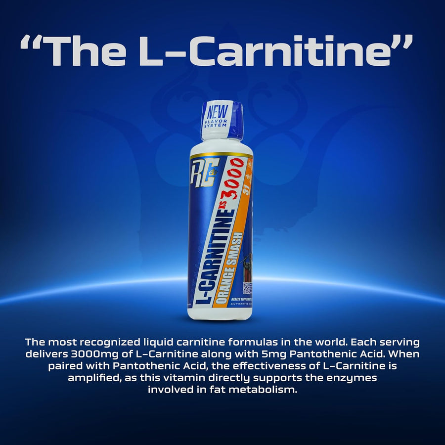 Ronnie Coleman Signature Series L-Carnitine XS 3000mg Liquid - 465ml (31 Servings)