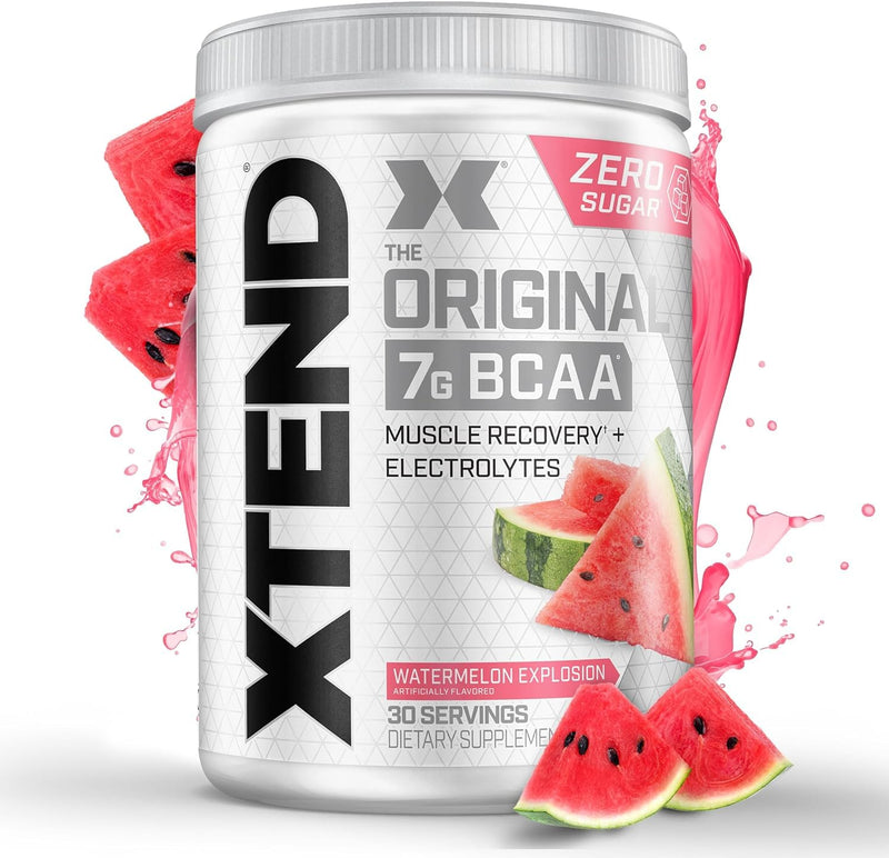 XTEND Original BCAA | 30 Servings | Watermelon Explosion | 7g BCAAs