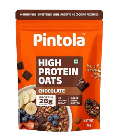 Pintola High Protein Oats – Chocolate Flavor | 1kg