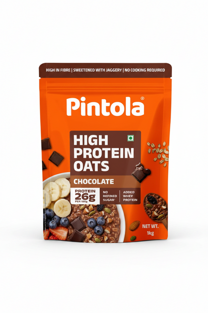 Pintola High Protein Oats – Chocolate Flavor | 1kg