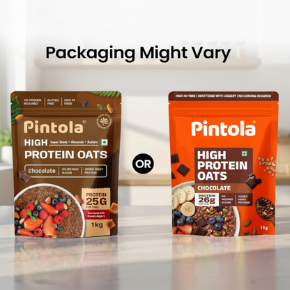 Pintola High Protein Oats – Chocolate Flavor | 1kg